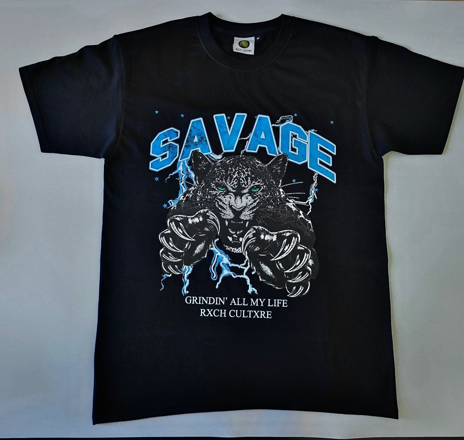savage gear t shirt BLACK SAVAGE T-SHIRT – Rxch Cultxre