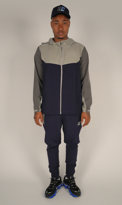 RXCHCULTXRE WINDBREAKER 2.0 NAVY/GREY/STONE