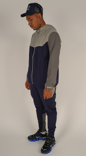 RXCHCULTXRE WINDBREAKER 2.0 NAVY/GREY/STONE