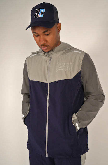 RXCHCULTXRE WINDBREAKER 2.0 NAVY/GREY/STONE