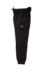 RXCHCULTXRE BLACK CARGO TROUSERS