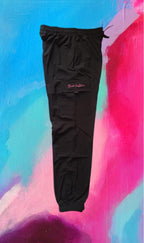 RXCHCULTXRE BLACK CARGO TROUSERS