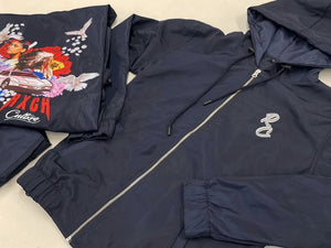 SS23 NAVY WINDBREAKER TRACKSUIT